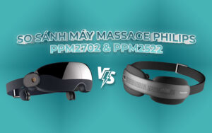 So sánh máy Massage Philips PPM2702 và PPM2522